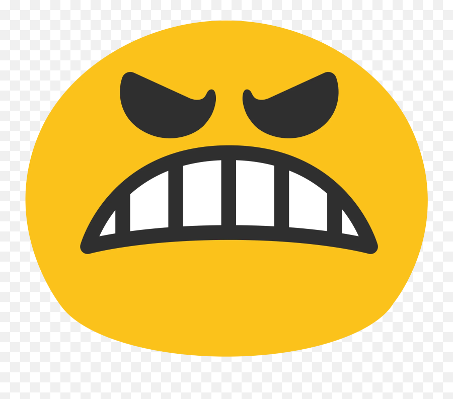 Angry Face No Background - Mad Clipart Transparent Background Emoji,Confused Emoji Transparent