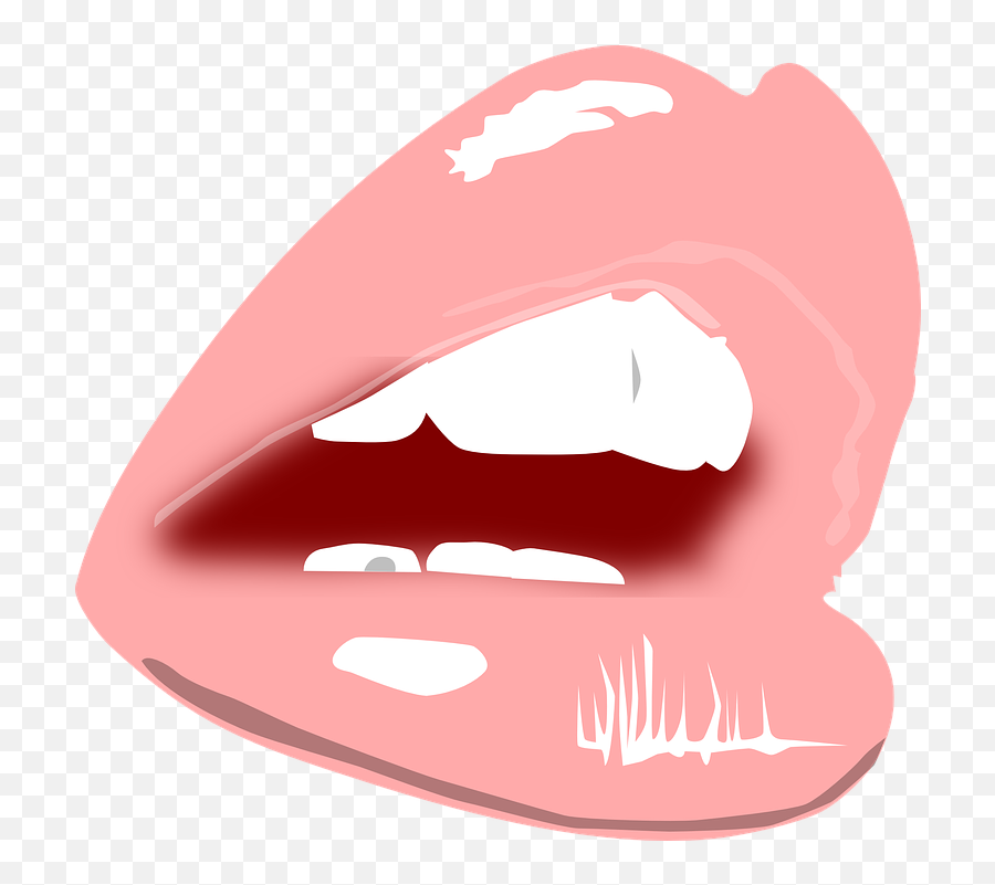 Lip Emoji Stickers - Talking Mouth Png,Lip Emoticon