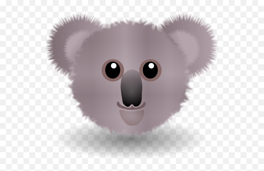 Koala Face Clipart - Koala Facts For Kids Emoji,Koala Emoticons
