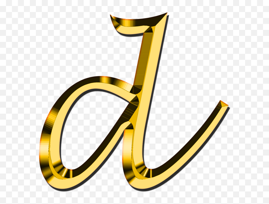 Download Free Png Small - Small Letter A Gold Emoji,Letter D Emoji