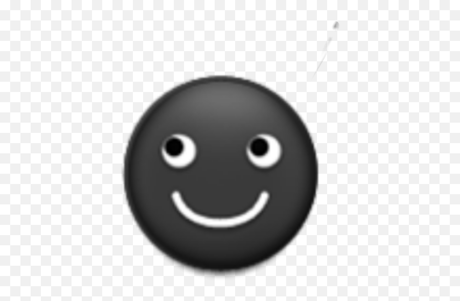 Download Black Moon Emoji Face Sticker Png Black Moon - Smiley,Moon Face Emoji