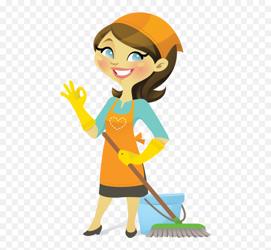 Girl Cliparts Download Free Clip Art Cleaning Lady Clipart Emoji