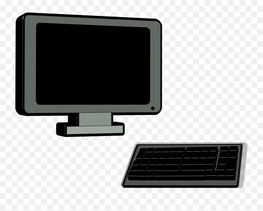 Computer Vector Pc Electronics Drawing - Pc Dibujo Png Emoji,Windows Emoji Keyboard