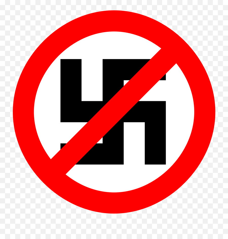 Swastika Nazis Symbols Logo Anti - No Nazi No Communist Emoji,Nazi Flag Emoji