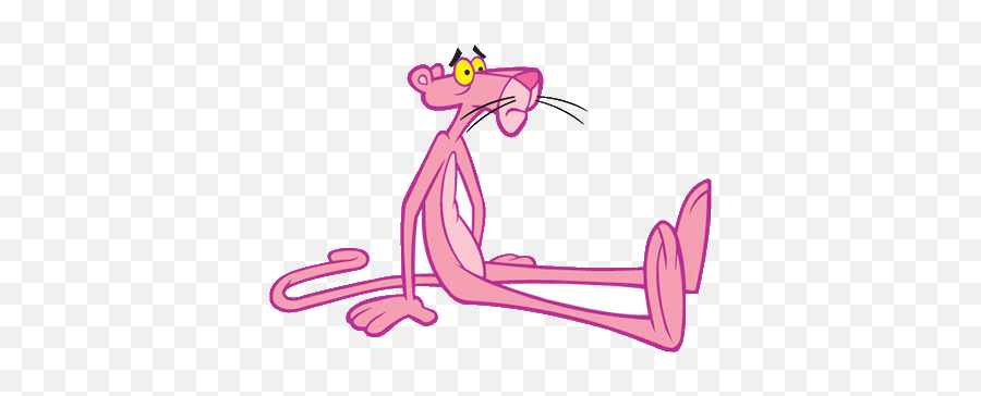 Png Pink - Pantera Rosa Png Emoji,Laying On The Floor Emoji