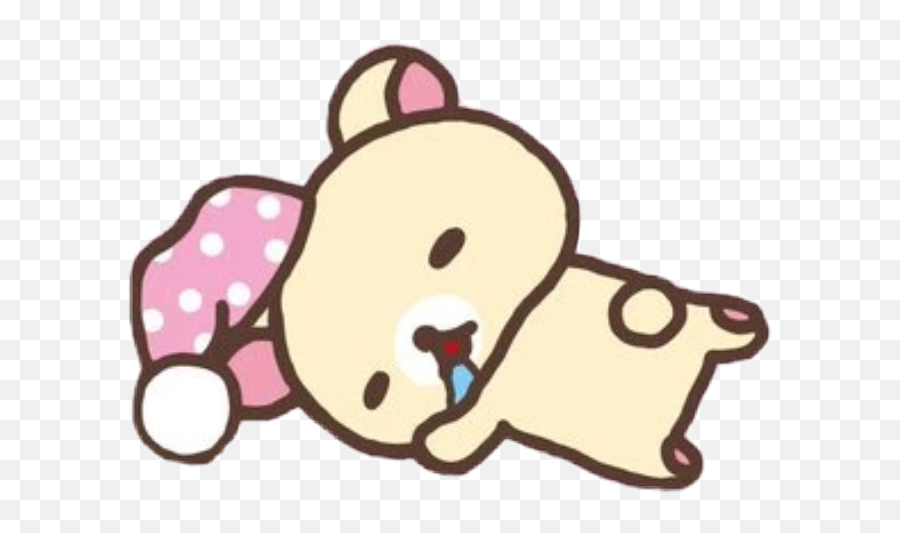 Bear Cute Bedtime Sleep Sleeping Emoji,Bedtime Emoji