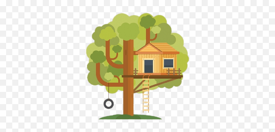 Png Treehouse - Tree House Images Cartoon Emoji,Treehouse Emoji