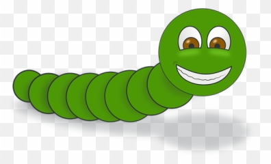 Free Caterpillar Worm Vectors - Worm Clip Art Emoji,Caterpillar Emoji