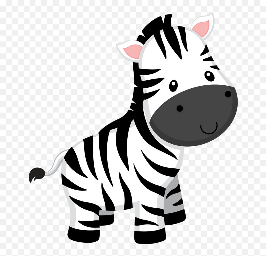 Zebra Zoo Animals Clipart - Baby Zebra Clipart Emoji,Zebra Emoji