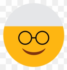 Emoji Face Islam Muslim Nerd Face Smilling Face Icon - Smiley,Nerd Face Emoji