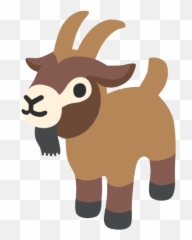 Goat Emoji - Cartoon