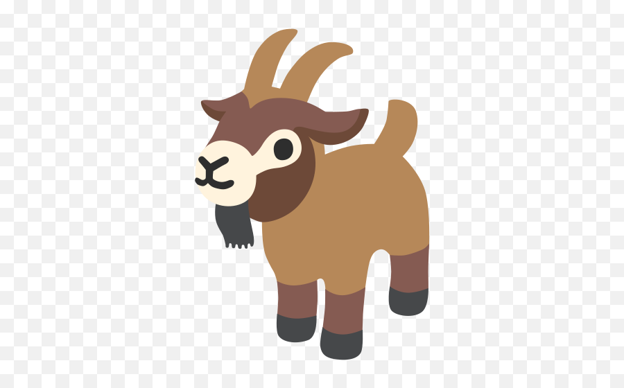 Goat Emoji - Cartoon,Capricorn Zodiac Sign Emoji