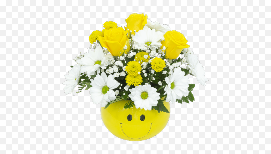Smiley Bowl Royeru0027s Flowers And Gifts - Flowers Plants Happy Emoji,Flower Emoticon