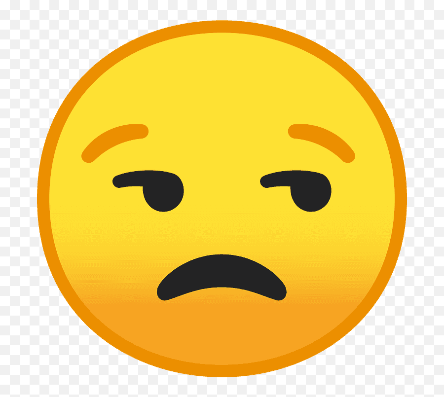 Unamused Face Emoji Clipart - Emoji,Unamused Emoji