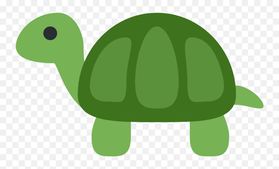 Turtle Emoji Clipart - Turtle Emoji Twitter,Lizard Emoji
