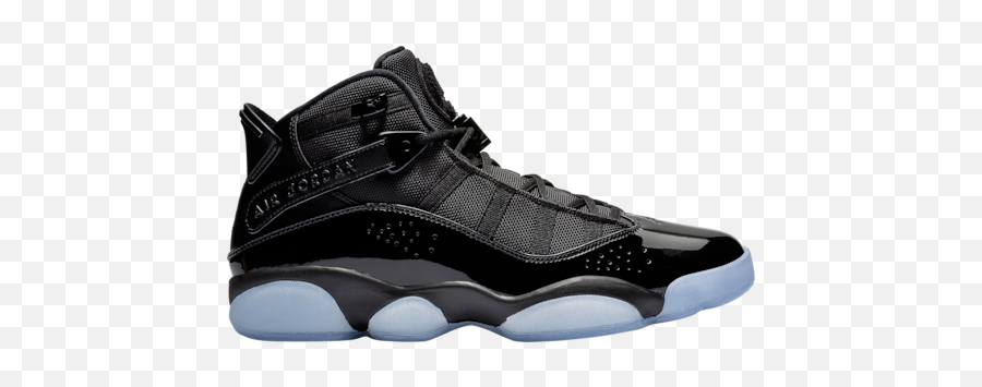 Jordan 6 Rings Casual Basketball Shoes - Black White Jordan 6 Rings Emoji,Emoji Jordans