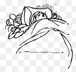 Vector Clip Art Of Child Sleeping - Drawing Png Emoji