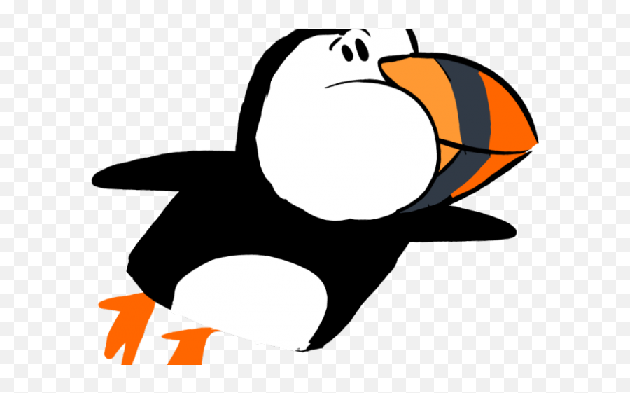 Transparent Puffin Bird Transparent - Dot Emoji,Puffin Emoji