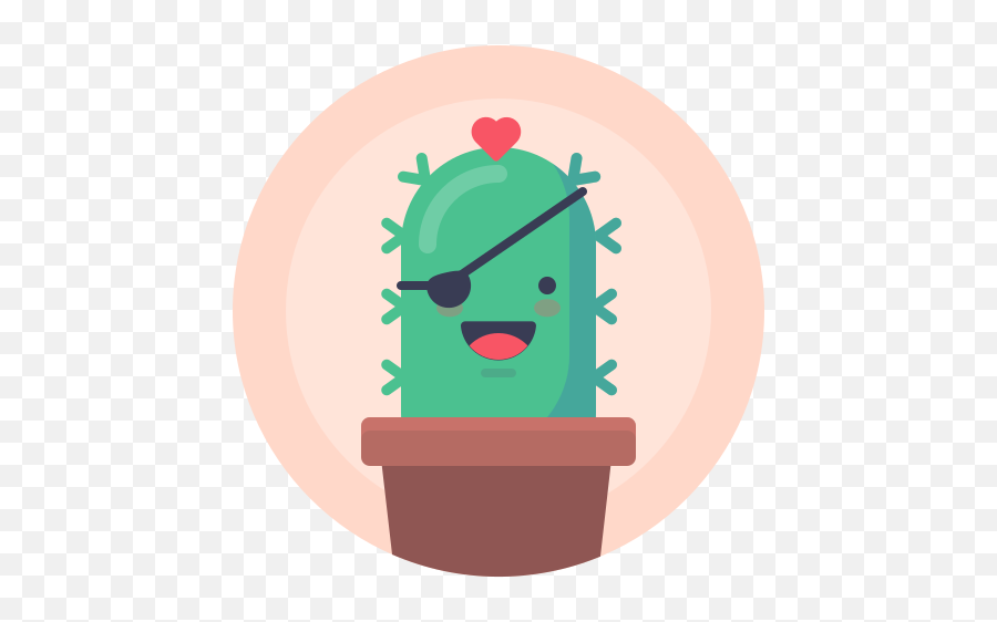Pirate Cactus Emoji,Pirate Emoticons