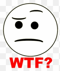 Wtf Face Png Picture - Smiley Emoji,Wtf Emoji Face