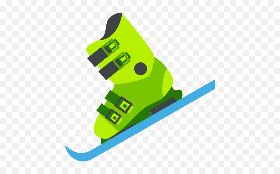 Emojione 1f3bf - Boots And Skis Clip Art Emoji,Emoji Sports