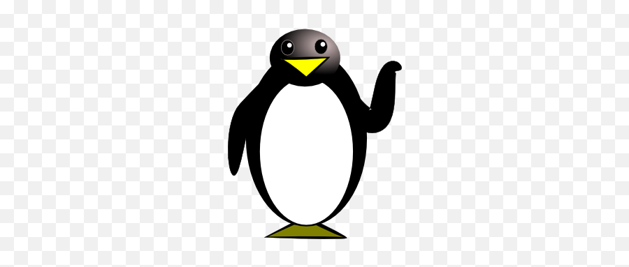 Penguin Clip Art At Clker - Penguin Clip Art Emoji,Penguin Emoticon