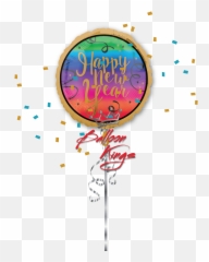 Colorful Happy New Year - Picsart Editing Background Full Hd Emoji