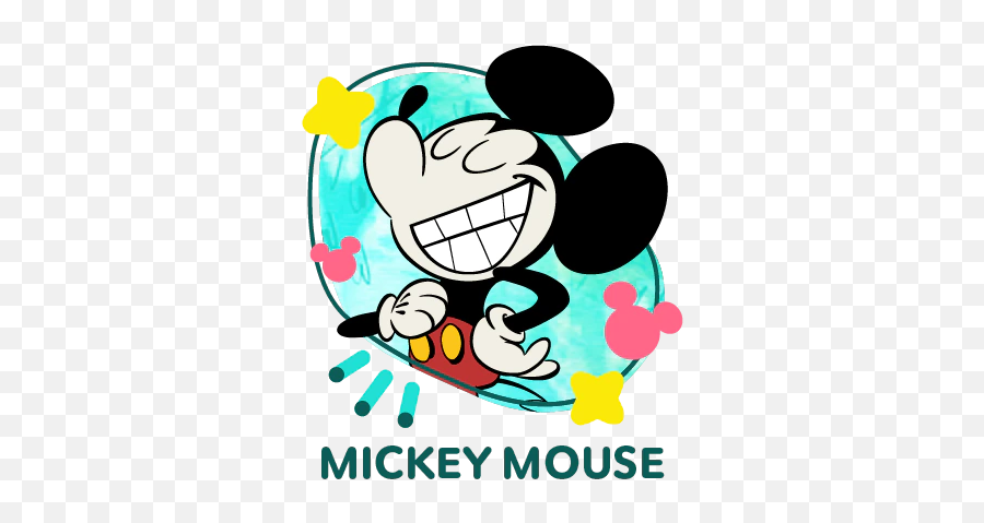 Disney Lol - Smiling Mickey Mouse Png Emoji,Mickey Mouse Emoji