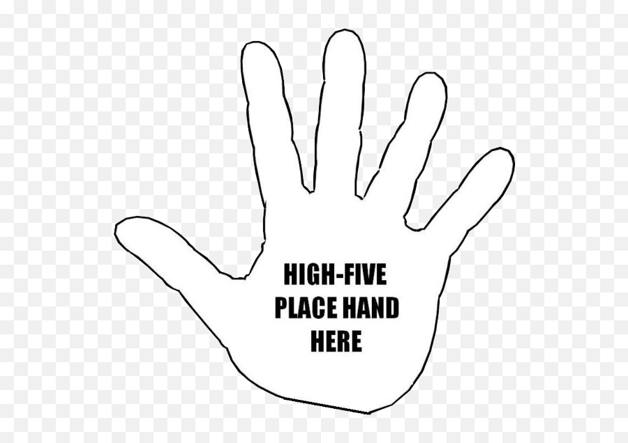Metee - Hand High Five Emoji,Double High Five Emoji