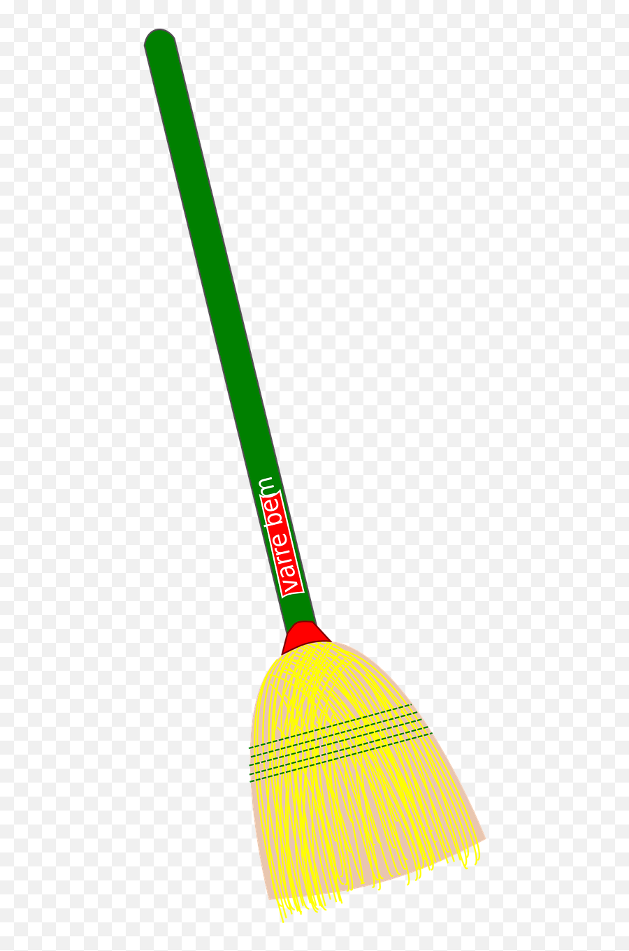 Broom Cleaning Household Vassoura - Clip Art Image Of A Broom Emoji,Vacuum Cleaner Emoji