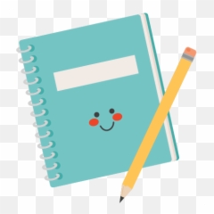 Clipart Cute Cute Notebook Icon - Cute Notebook Clipart Png Emoji,Emoji Composition Notebook