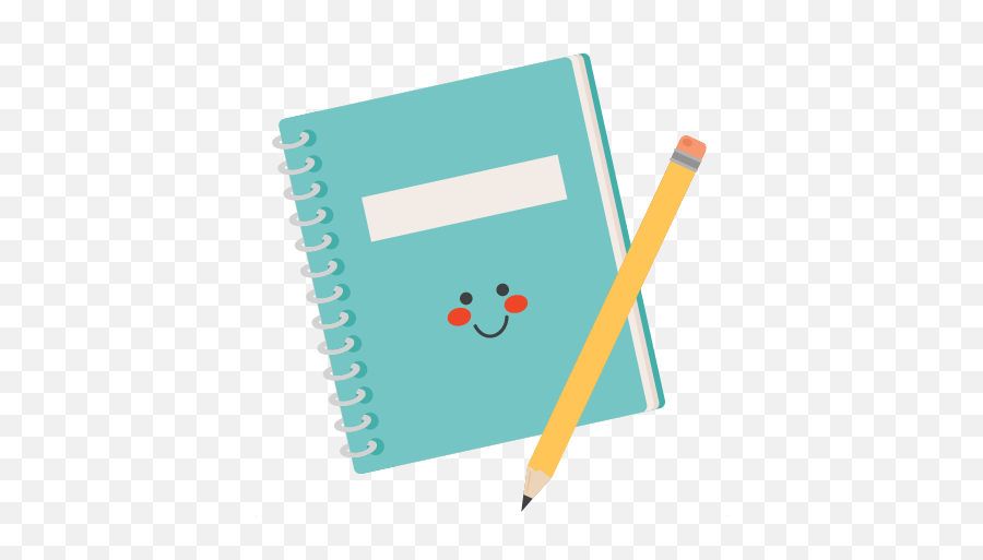 Clipart Cute Cute Notebook Icon - Cute Notebook Clipart Png Emoji,Emoji Composition Notebook