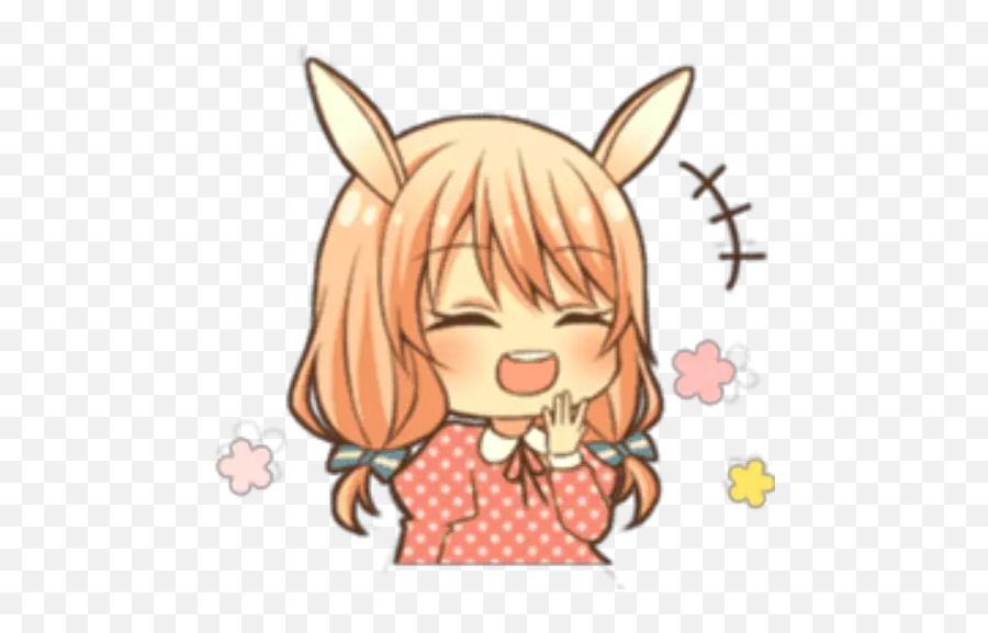Bunny Girls Stickers For Whatsapp - Cartoon Emoji,Bunny Girls Emoji