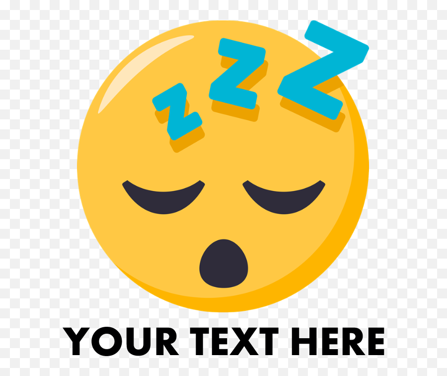 Sleepy Face Emoji Person Rectangular Canvas Pillow Clipart - Smiley,Sleepy Face Emoji