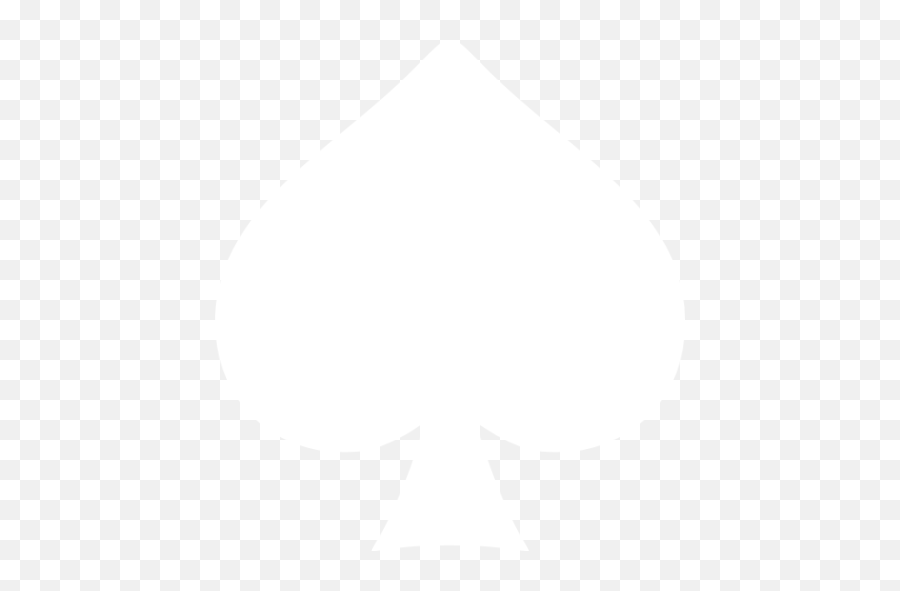 White Spades Icon - Clip Art Emoji,Spades Emoticon