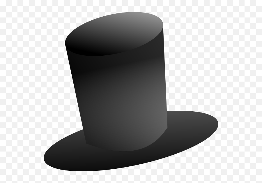 Tip Of The Hat Clipart - Top Hat Blank Background Emoji,Top Hat Emoticon
