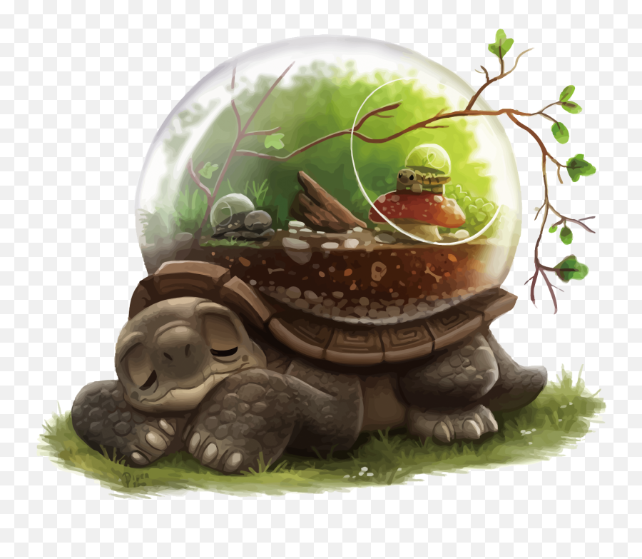 Turtle Tortoise Fantasyart Fantasy - Fantasy Turtle Emoji,Tortoise Emoji