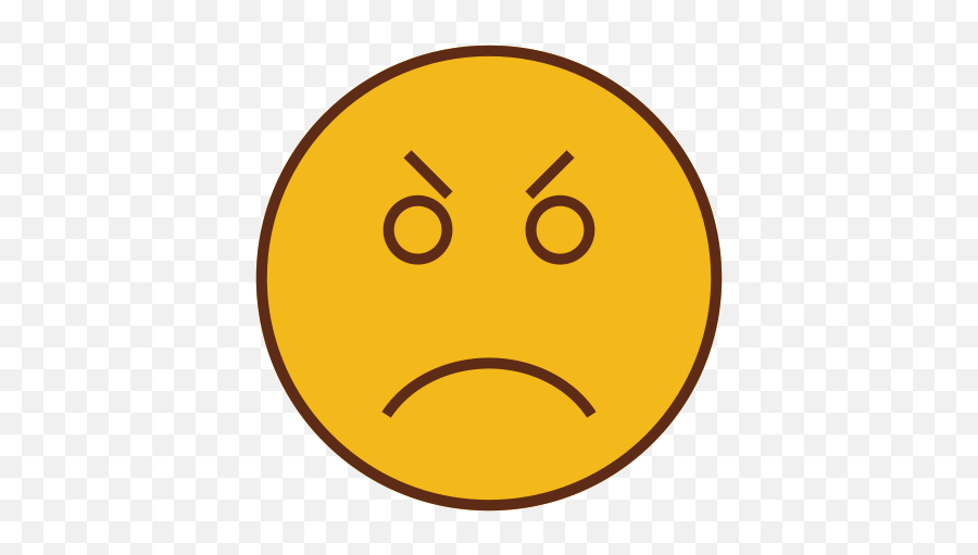 Emoticon Icon - Smiley Emoji,Angry Emoji