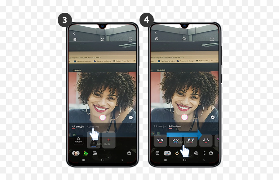 Galaxy A70 - Ar Emoji Samsung A70,Como Poner Emojis En Samsung
