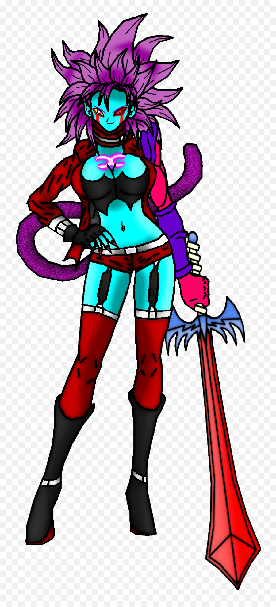 Demon Clipart Devil Costume Demon - Cartoon Emoji,Super Saiyan Emoji