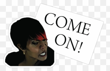 Gotham On Fox Stickers - Girl Emoji