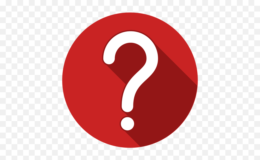 Red Circle Question Mark Icon - Transparent Png U0026 Svg Vector Question Mark Icon Png Red Emoji,Question Mark Emoticon