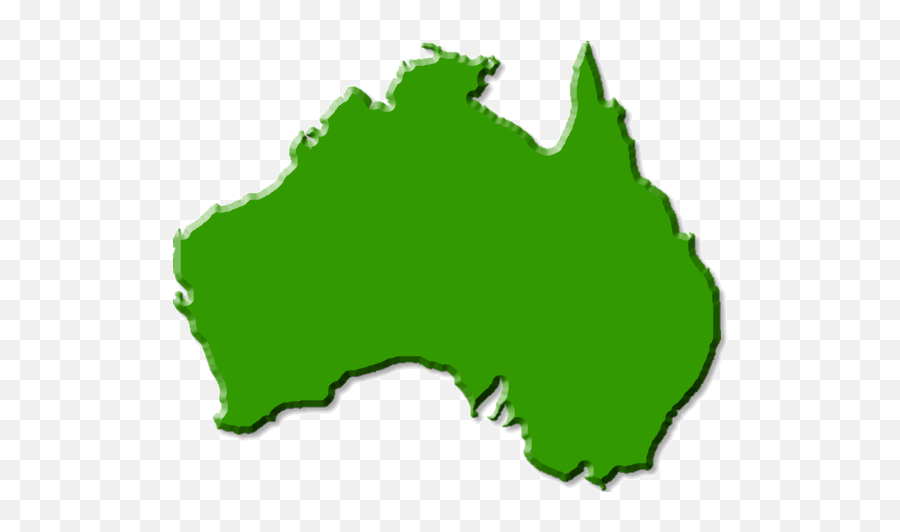 Australia Clipart - Vector Australia Map Png Emoji,Aussie Flag Emoji