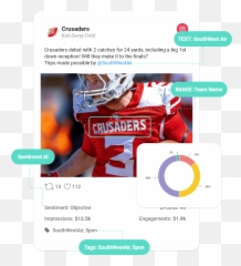 Social Media Audience Intelligence and Sponsorship Measurement - Flyer Emoji