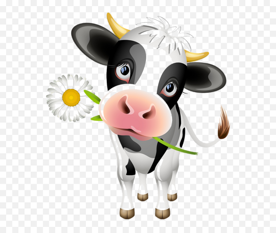Farm Animals Clip Art - Dairy Cow Happy Birthday Cattle Emoji,Holy Cow Emoji