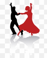 Dancing Drawings - Ballroom Lady Silhouette Emoji