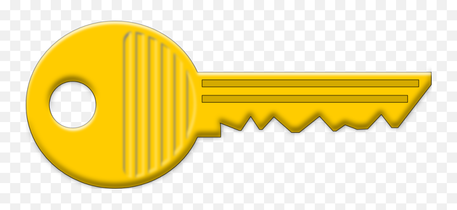 Download Horizontal Gold Key - Key Clipart Png Full Size Key Png Emoji,Key Emoji