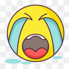 Crying Emoji Icon - Happy