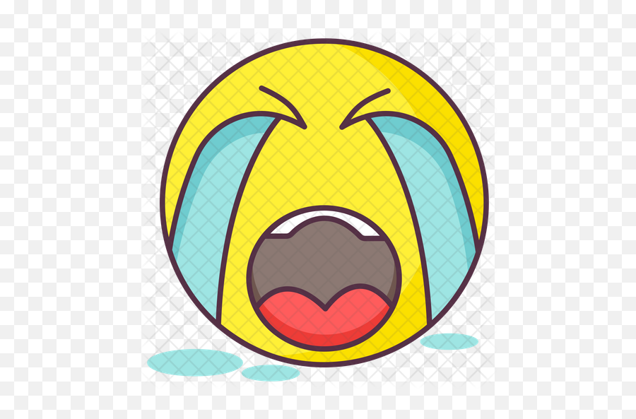 Crying Emoji Emoji Icon - Happy,Crying Emoji Png