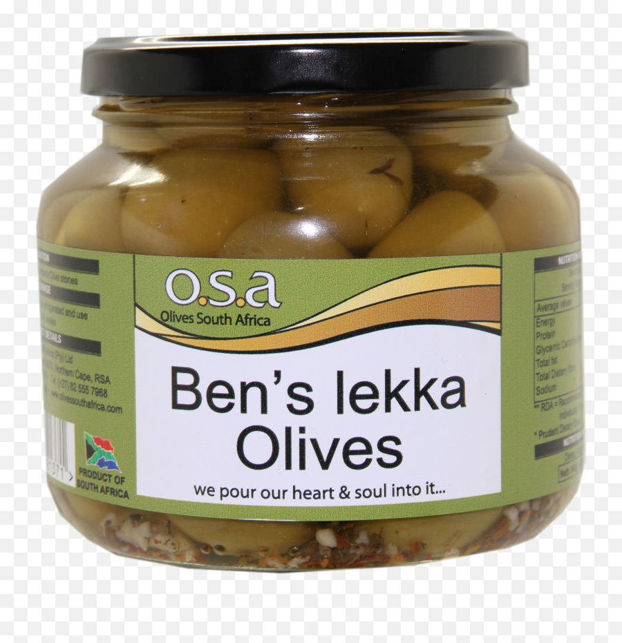Benu0027s Lekka Olives - Olives South Africa Emoji,Pickle Emoji